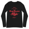 "Rocky Mountain High" Unisex Long Sleeve Tee - Image 2