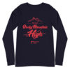 "Rocky Mountain High" Unisex Long Sleeve Tee - Image 3