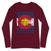 "Colorado: Higher Expectations" Unisex Long Sleeve Tee - Image 2