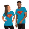 Superhero Strawberry Fields Short-Sleeve Unisex T-Shirt - Image 8