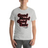 "Good Mood Good Tube" Black/Red Strawberry Fields Short-Sleeve Unisex T-Shirt