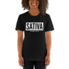 "Sativa" Strawberry FieldsShort-Sleeve Unisex T-Shirt - Image 2