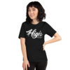 "High" Strawberry Fields Short-Sleeve Unisex T-Shirt - Image 4