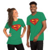 Superhero Strawberry Fields Short-Sleeve Unisex T-Shirt - Image 9