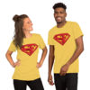 Superhero Strawberry Fields Short-Sleeve Unisex T-Shirt - Image 12