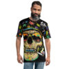 Toke Joints Skull + Rainbow MJ Leaves Men's T-shirt