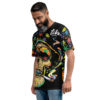 Toke Joints Skull + Rainbow MJ Leaves Men's T-shirt - Image 3