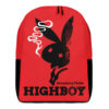 "Highboy" Bunny Red Backpack