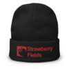 Strawberry Fields 'Red Logo' Embroidered Beanie