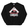 "Strawberry Fields Cannabis" Unisex Sweatshirt - Image 3
