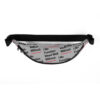 "I No Function Weed Well Without" Grey Fanny Pack - Image 3